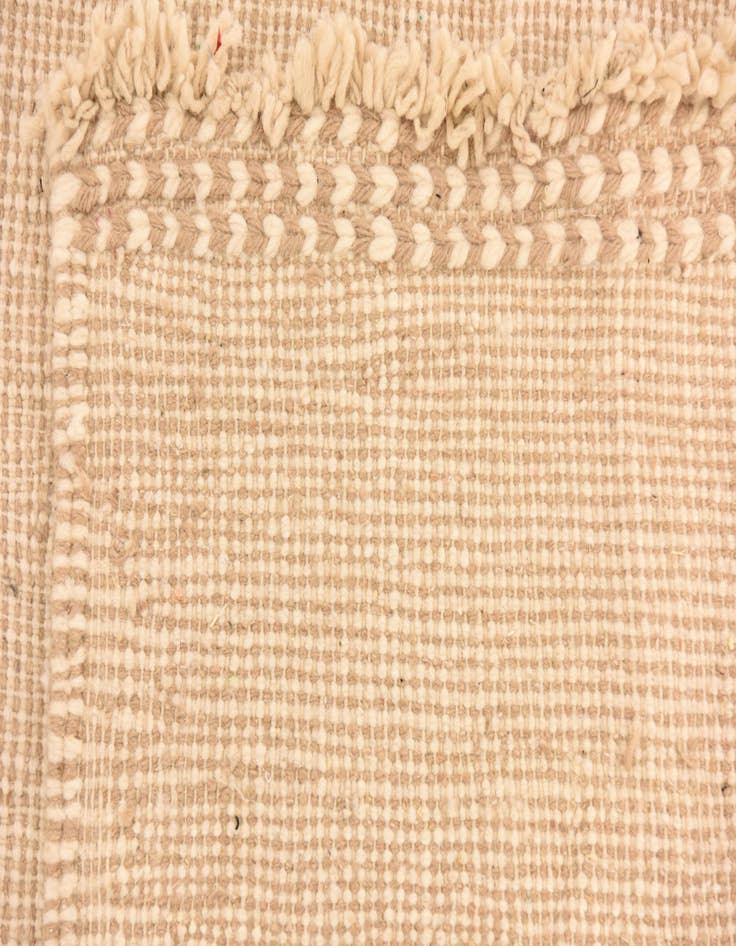Detail image of  5' 2 x 9' 6  Hand Knotted Moroccan Wool Runner Rug