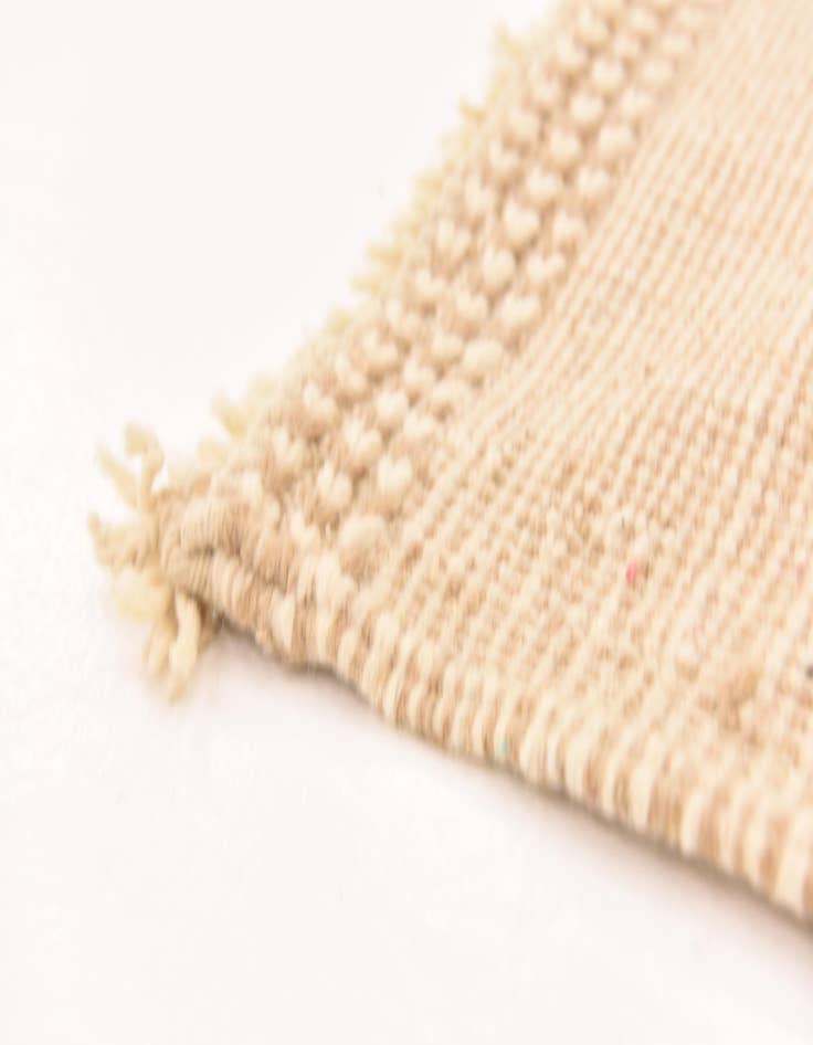 Detail image of  5' 2 x 9' 6  Hand Knotted Moroccan Wool Runner Rug