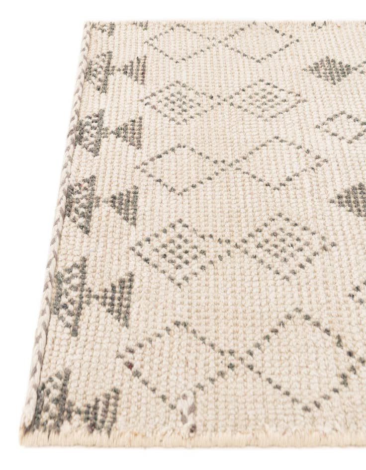 Detail image of  2' 8 x 10' 3  Hand Knotted Moroccan Wool Runner Rug