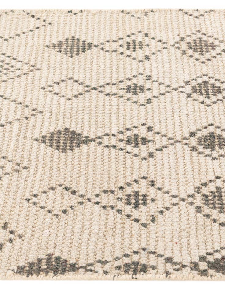 Detail image of  2' 8 x 10' 3  Hand Knotted Moroccan Wool Runner Rug