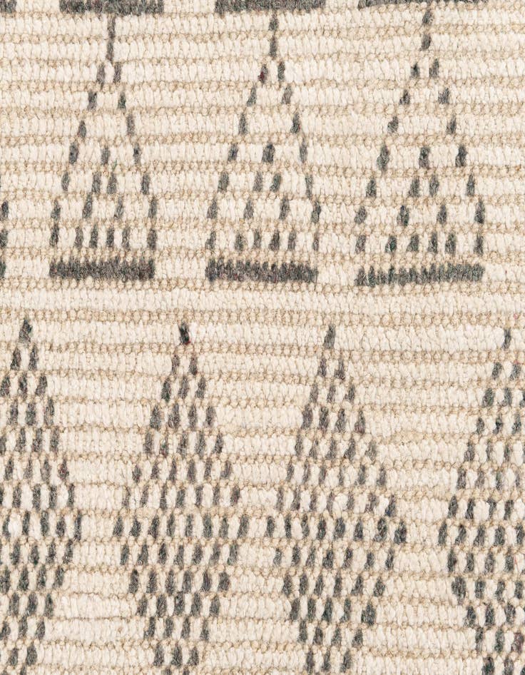 Detail image of  2' 8 x 10' 3  Hand Knotted Moroccan Wool Runner Rug