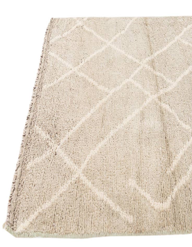 Detail image of  2' 10 x 12' 1  Hand Knotted Moroccan Wool Runner Rug