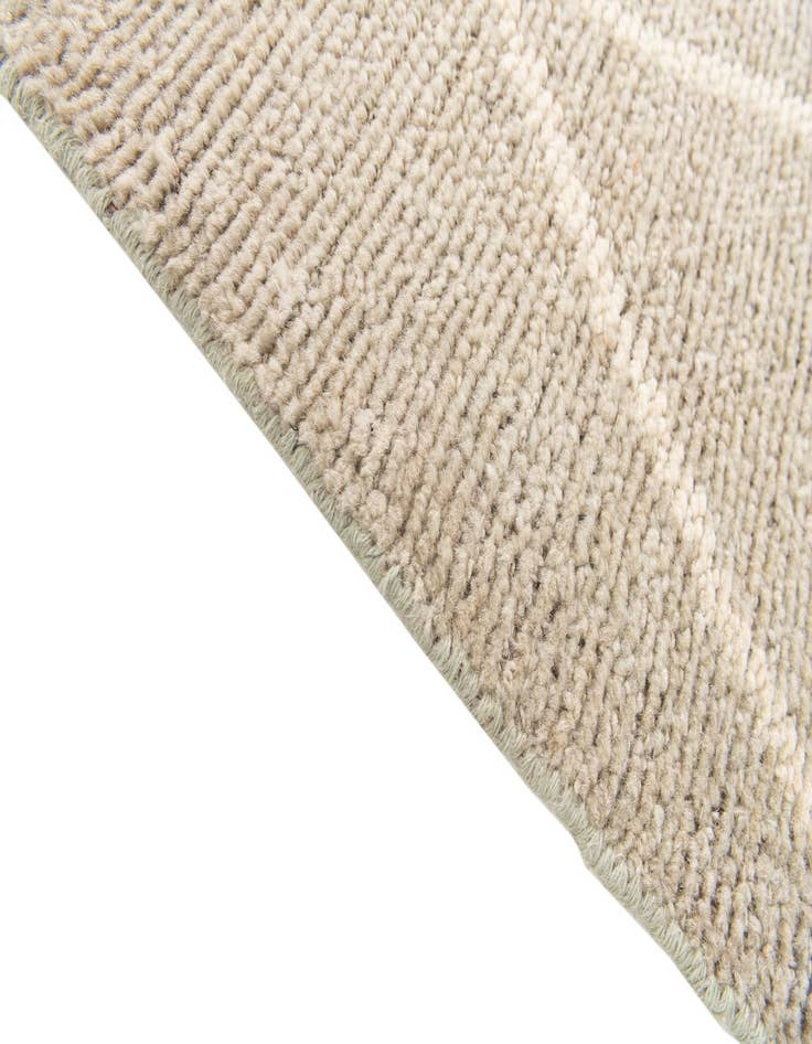 Detail image of  2' 10 x 12' 1  Hand Knotted Moroccan Wool Runner Rug