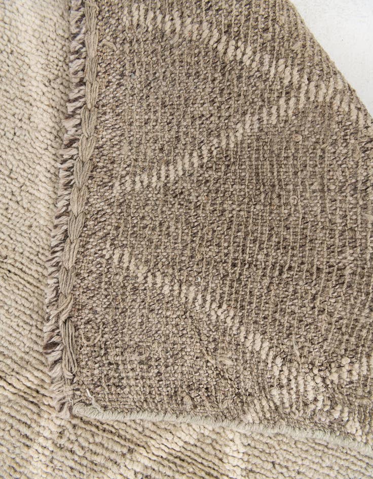 Detail image of  2' 10 x 12' 1  Hand Knotted Moroccan Wool Runner Rug