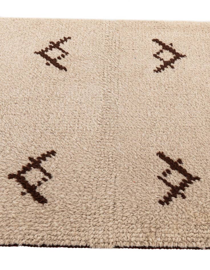 Detail image of  2' 9 x 11' 8  Hand Knotted Moroccan Wool Runner Rug