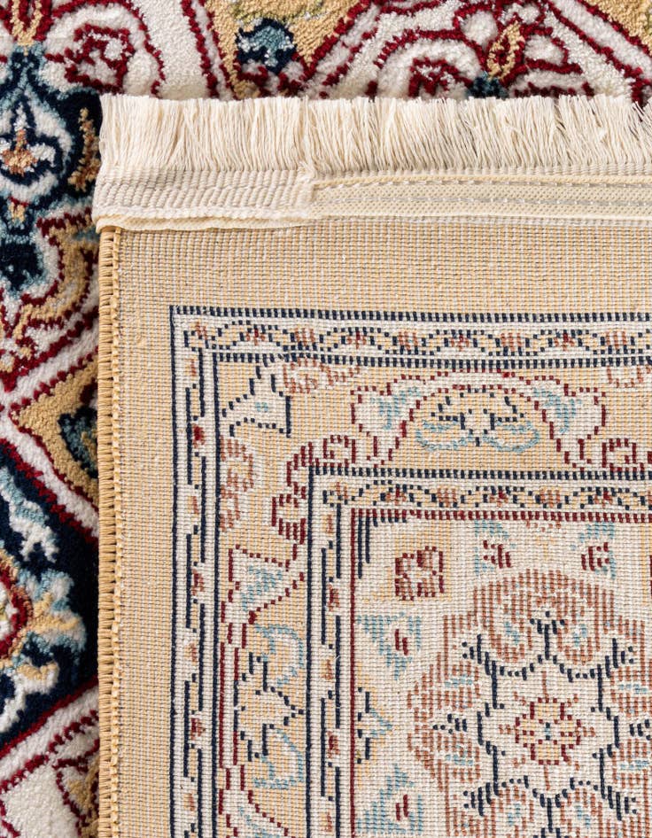 Detail image of  3' x 13' Nain Design Runner Rug