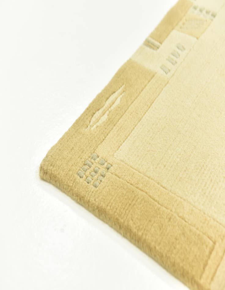 Detail image of  2' 4 x 4' 7  Hand Knotted Nepal Wool Runner Rug