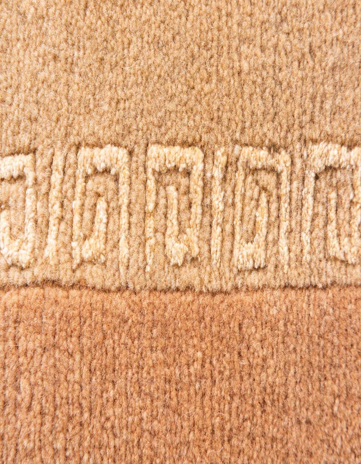 Detail image of  2' 5 x 4' 8  Hand Knotted Nepal Runner Rug