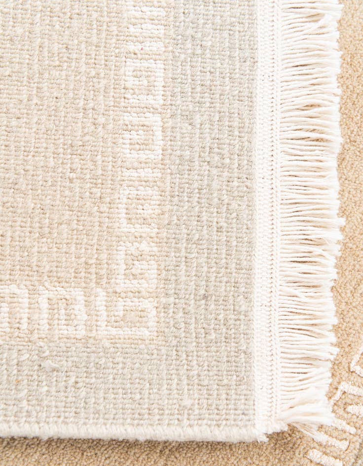 Detail image of  2' 4 x 4' 8  Hand Knotted Nepal Runner Rug