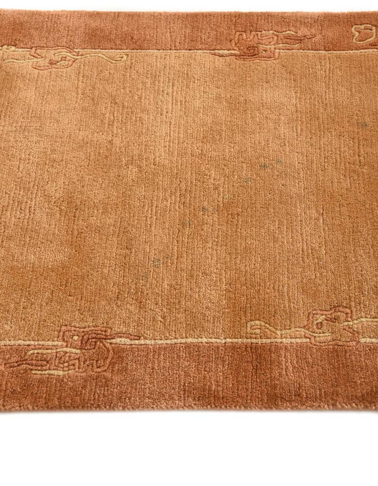 Detail image of  2' 3 x 4' 7  Hand Knotted Nepal Wool Runner Rug