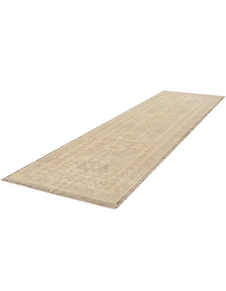 Detail image of  2' 8 x 10' 5  Hand Woven Oushak Wool Runner Rug