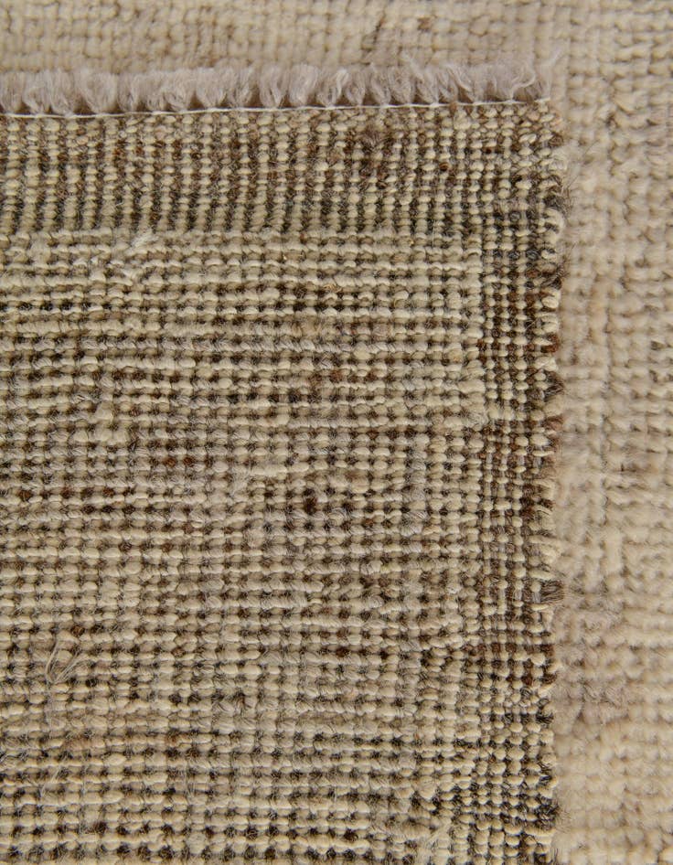 Detail image of  2' 8 x 10' 5  Hand Woven Oushak Wool Runner Rug