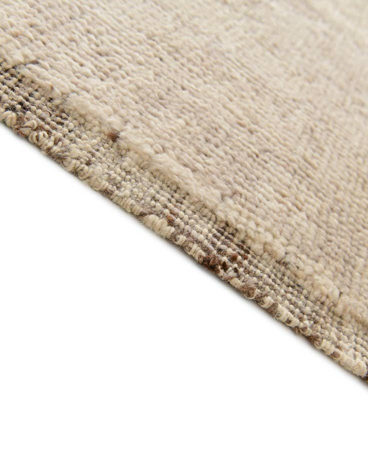 Detail image of  2' 8 x 10' 5  Hand Woven Oushak Wool Runner Rug