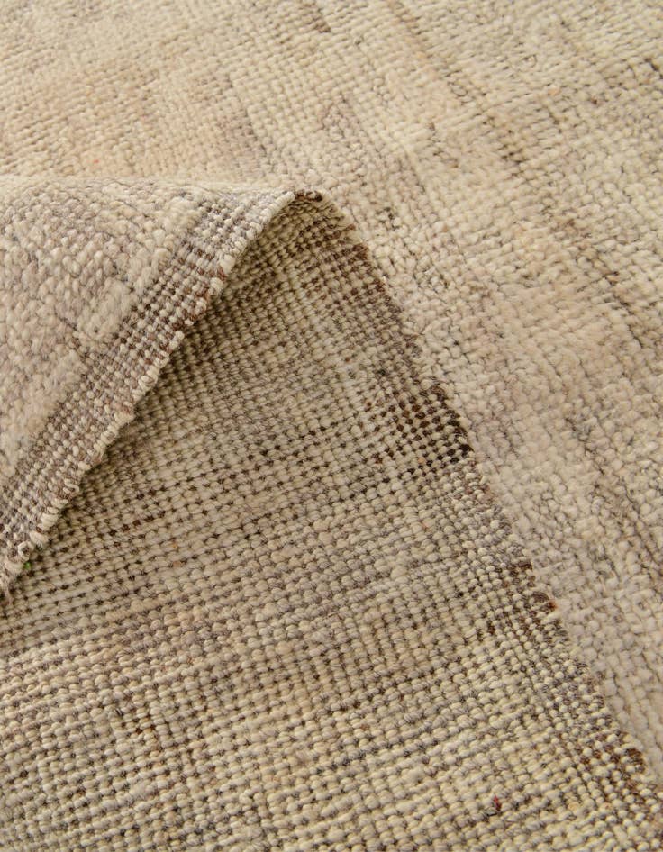 Detail image of  2' 8 x 10' 5  Hand Woven Oushak Wool Runner Rug