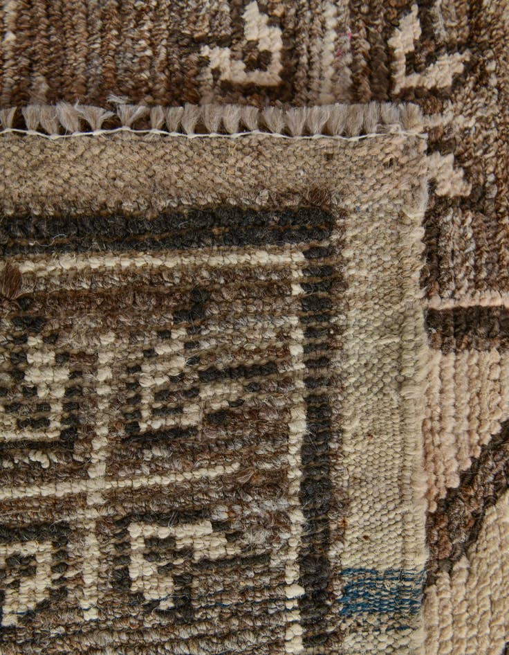 Detail image of  2' 9 x 10' 6  Hand Knotted Oushak Wool Runner Rug