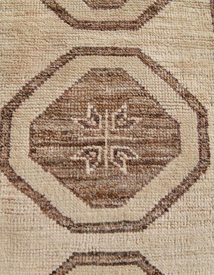 Detail image of  2' 9 x 10' 6  Hand Knotted Oushak Wool Runner Rug