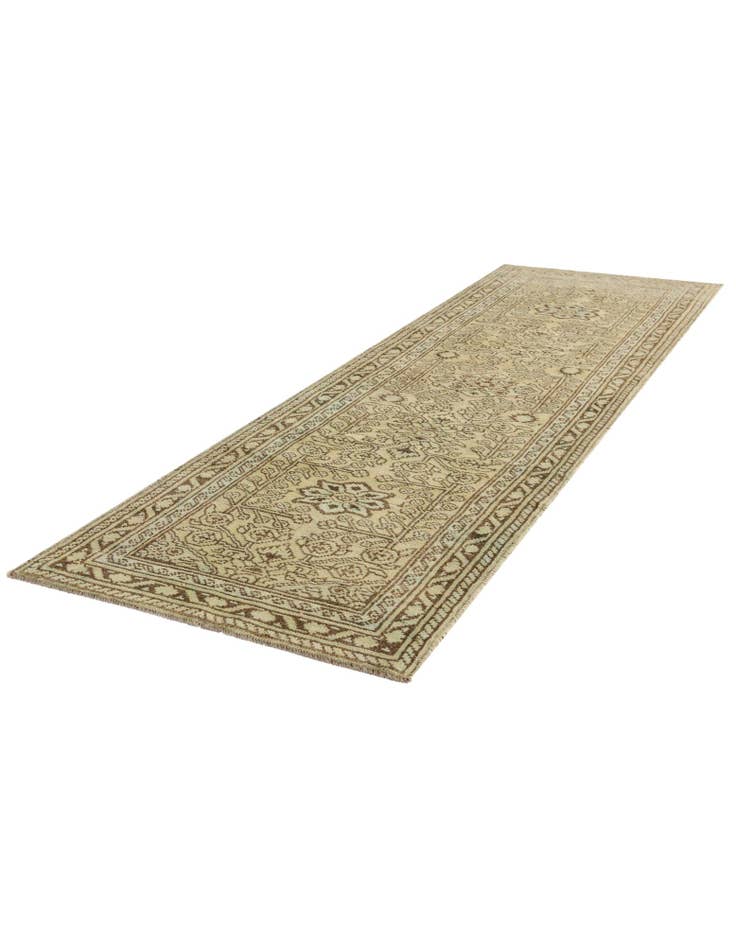 Detail image of  2' 10 x 9' 8  Hand Knotted Oushak Wool Runner Rug