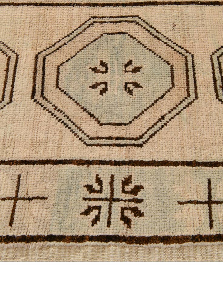 Detail image of  2' 9 x 10' 5  Hand Knotted Oushak Wool Runner Rug