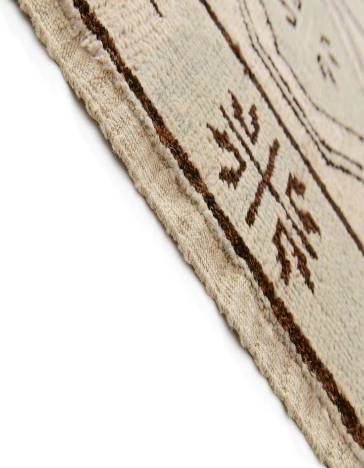 Detail image of  2' 9 x 10' 5  Hand Knotted Oushak Wool Runner Rug