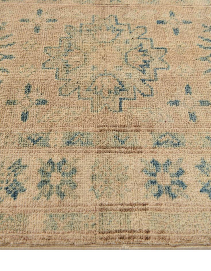 Detail image of  2' 1 x 5' 11  Hand Knotted Oushak Wool Runner Rug