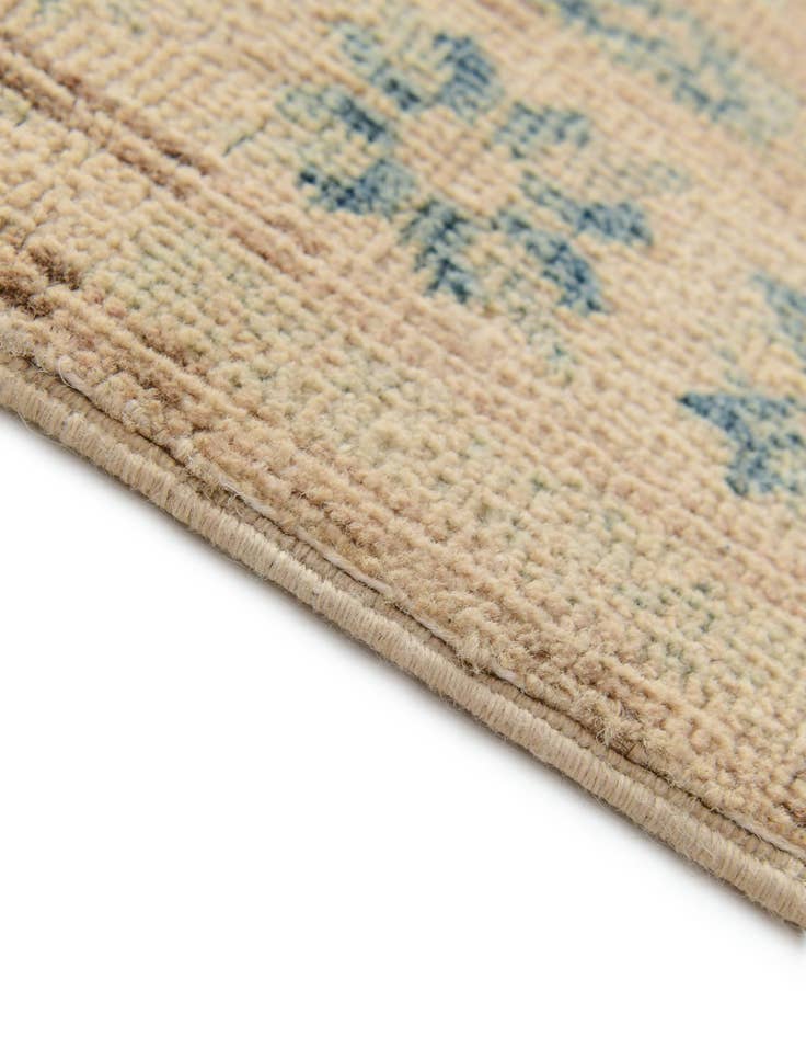 Detail image of  2' 1 x 5' 11  Hand Knotted Oushak Wool Runner Rug