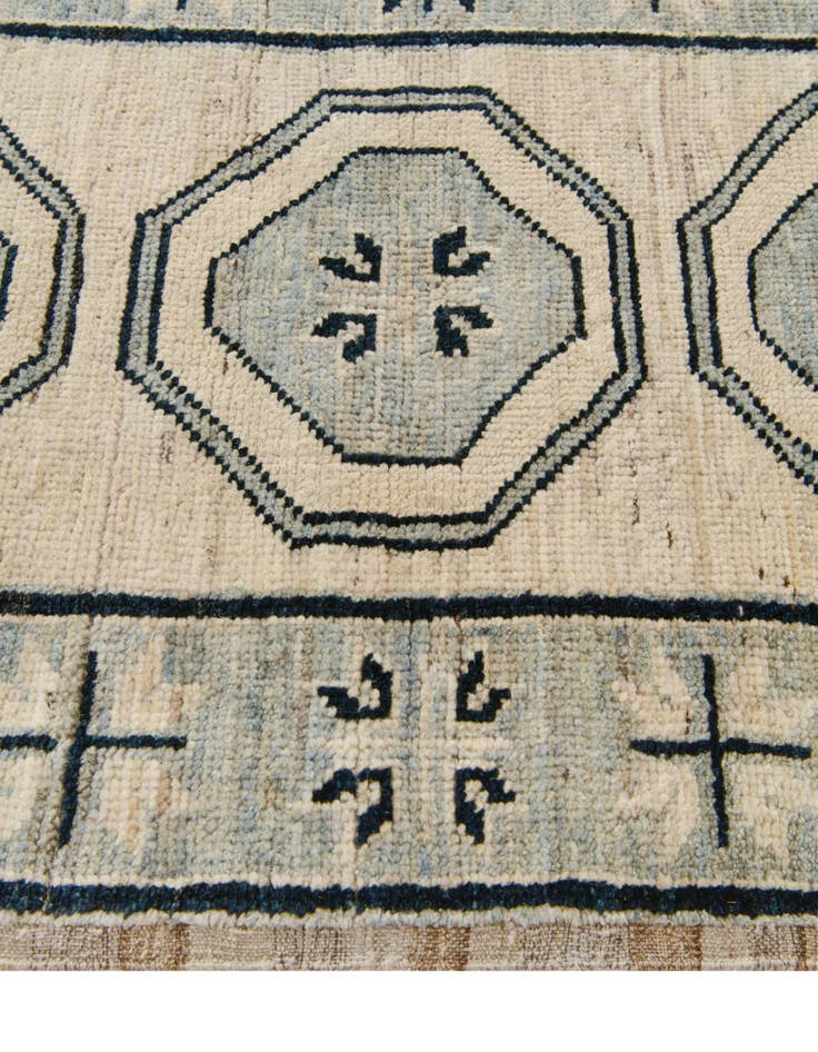 Detail image of  2' 9 x 10' 6  Hand Knotted Oushak Wool Runner Rug
