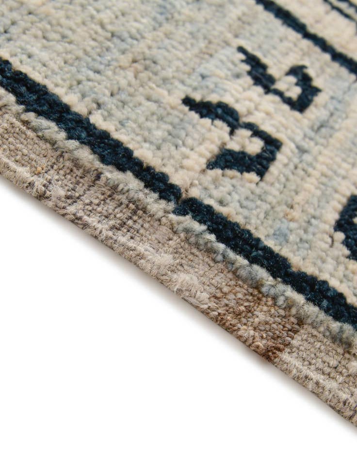 Detail image of  2' 9 x 10' 6  Hand Knotted Oushak Wool Runner Rug