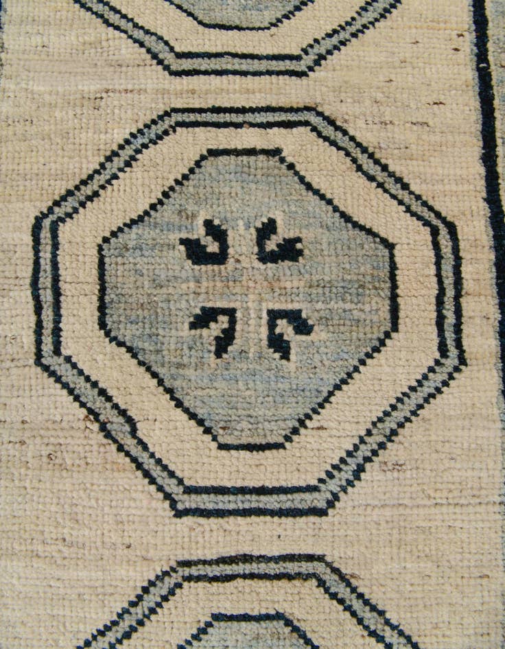 Detail image of  2' 9 x 10' 6  Hand Knotted Oushak Wool Runner Rug
