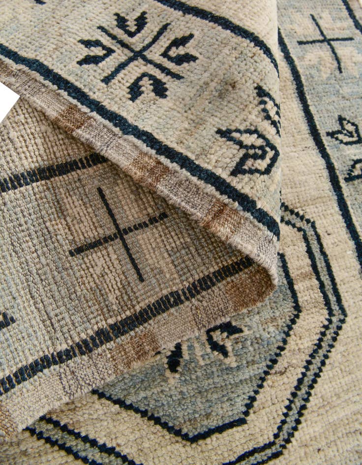 Detail image of  2' 9 x 10' 6  Hand Knotted Oushak Wool Runner Rug