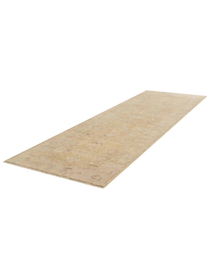 Detail image of  2' 11 x 9' 9  Hand Knotted Oushak Wool Runner Rug