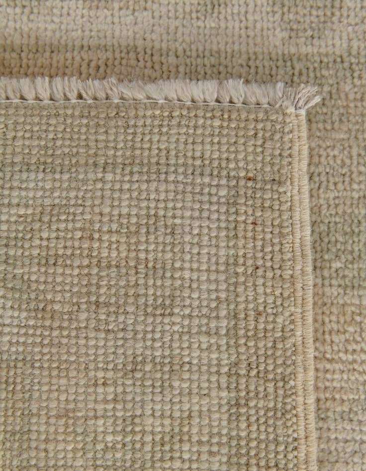 Detail image of  2' 9 x 10'  Hand Knotted Oushak Wool Runner Rug