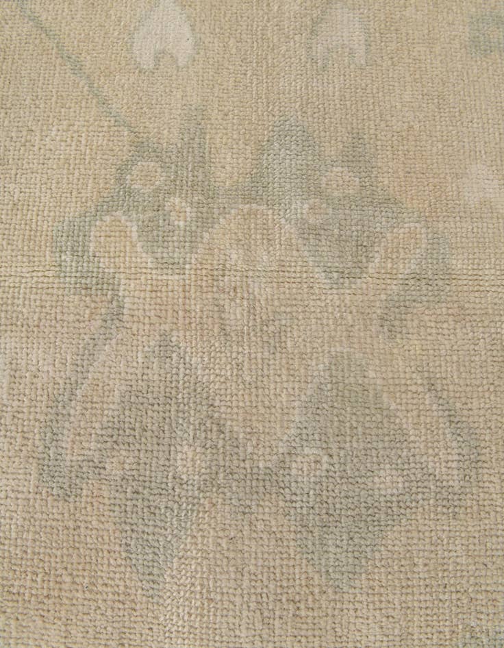 Detail image of  2' 9 x 10'  Hand Knotted Oushak Wool Runner Rug