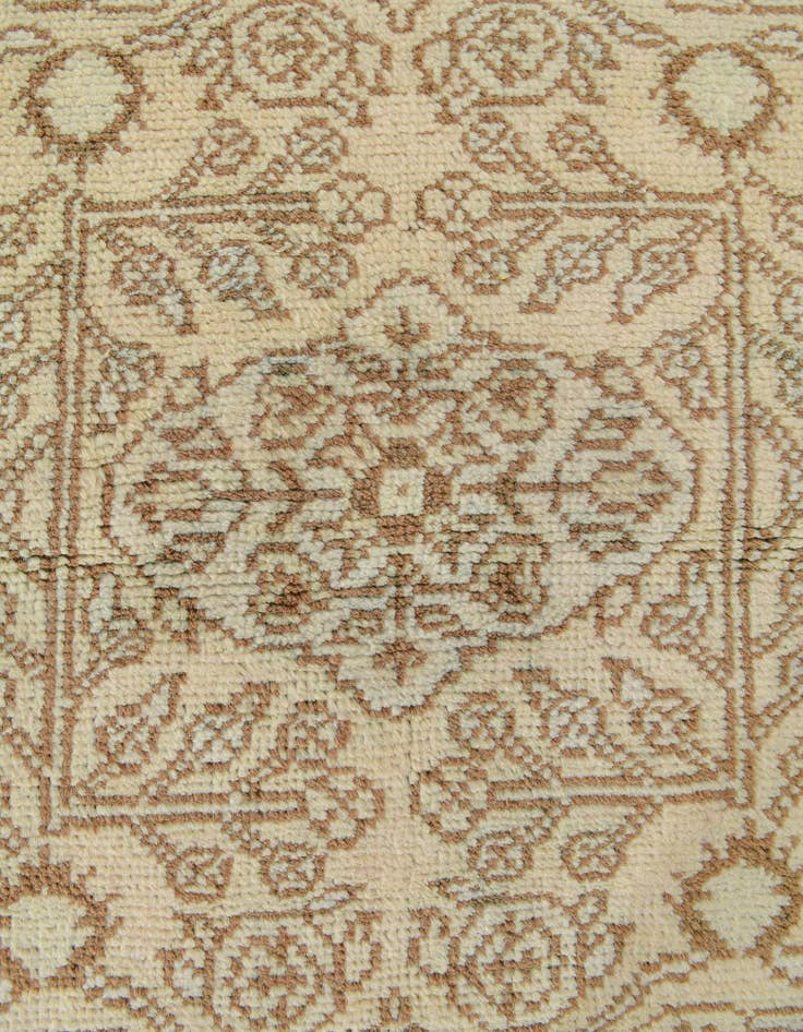 Detail image of  2' 9 x 9' 5  Hand Knotted Oushak Wool Runner Rug