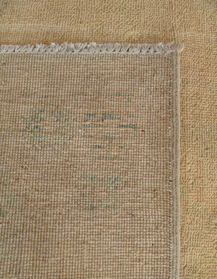 Detail image of  2' 7 x 9' 7  Hand Knotted Oushak Wool Runner Rug