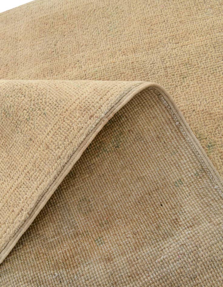 Detail image of  2' 7 x 9' 7  Hand Knotted Oushak Wool Runner Rug