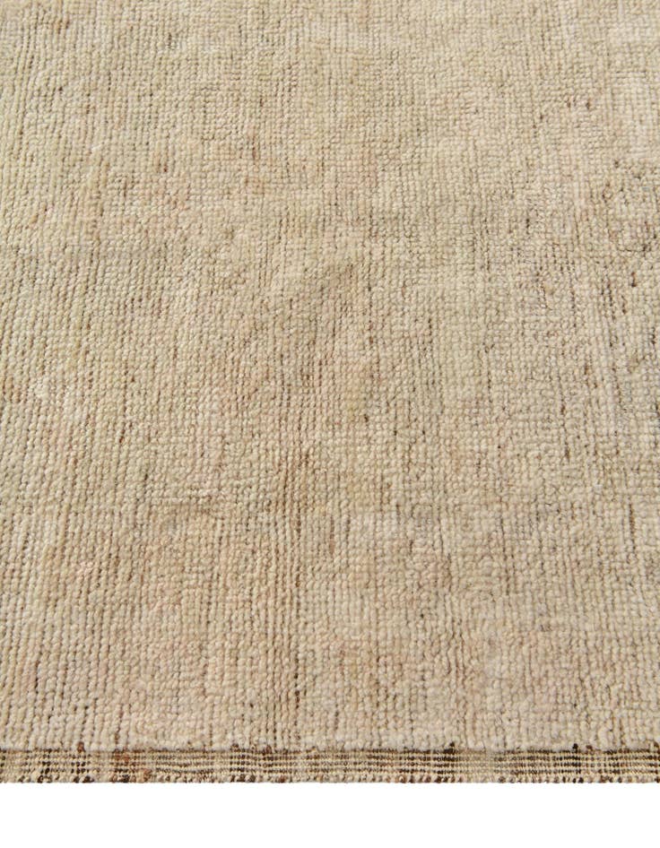 Detail image of  2' 7 x 10' 1  Hand Knotted Oushak Wool Runner Rug