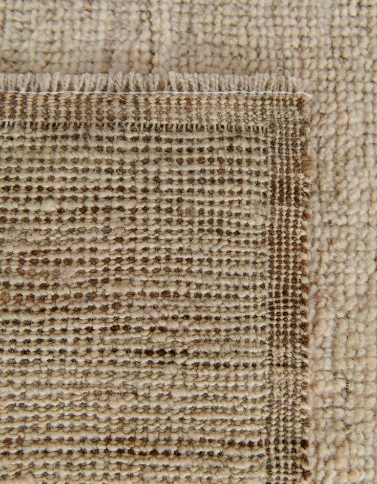 Detail image of  2' 7 x 10' 1  Hand Knotted Oushak Wool Runner Rug