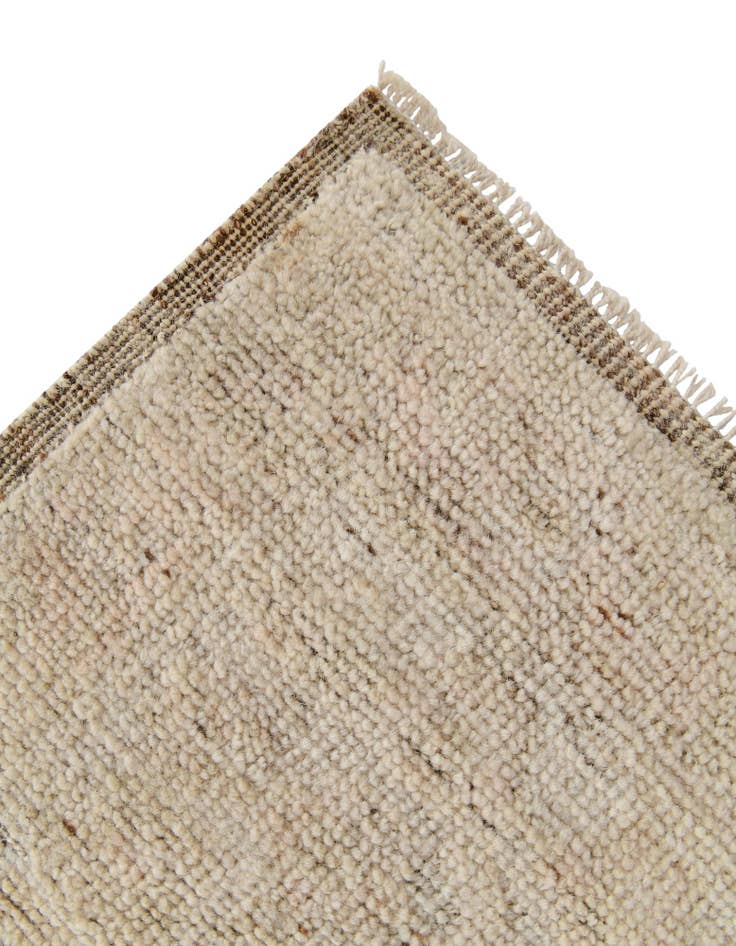 Detail image of  2' 7 x 10' 1  Hand Knotted Oushak Wool Runner Rug