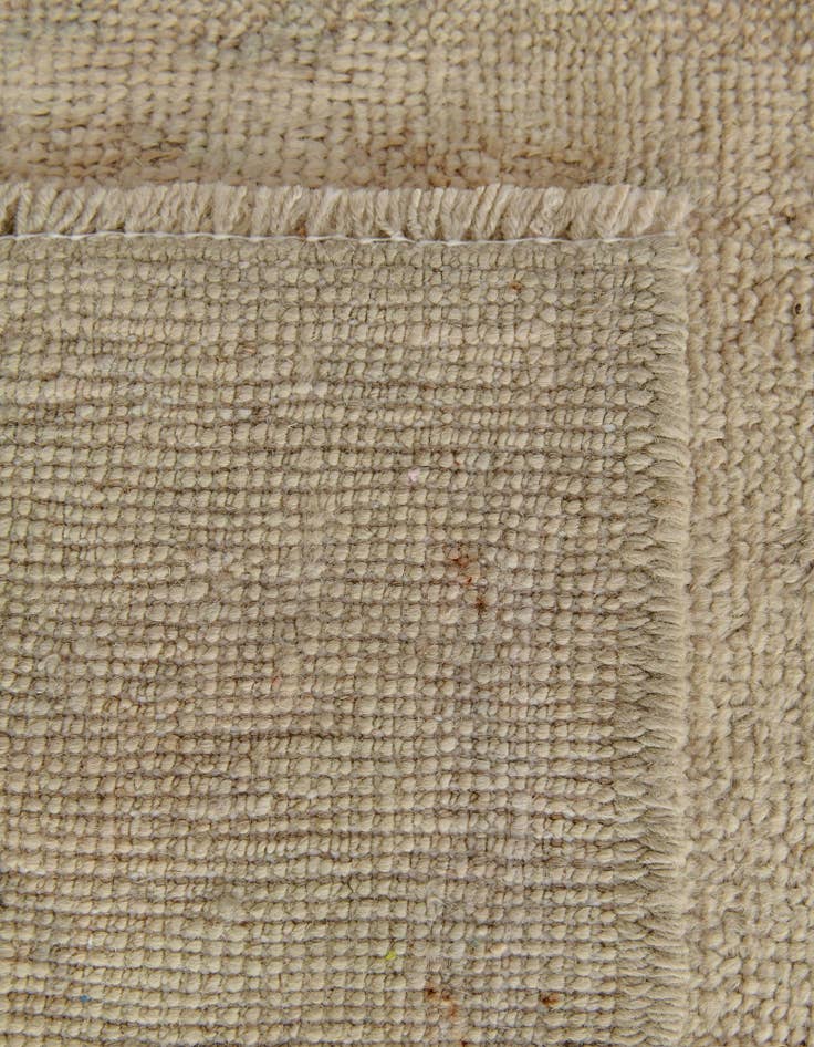 Detail image of 2' 11 x 9' 8 Hand Knotted Oushak Wool Runner Rug