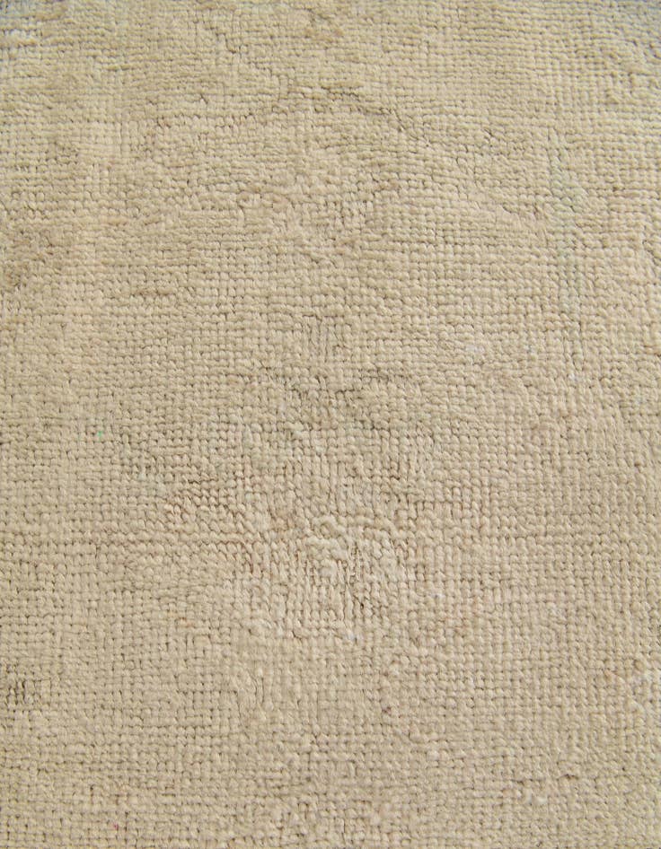 Detail image of 2' 11 x 9' 8 Hand Knotted Oushak Wool Runner Rug