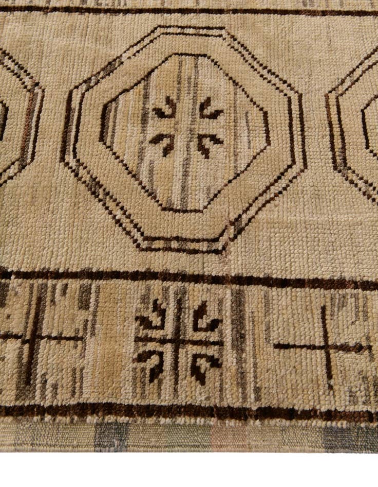 Detail image of  2' 9 x 10' 4  Hand Knotted Oushak Wool Runner Rug