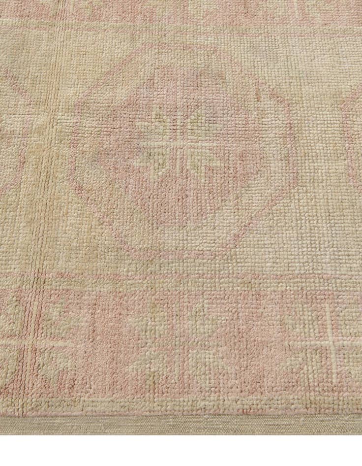Detail image of  2' 10 x 8' 5  Hand Knotted Oushak Wool Runner Rug