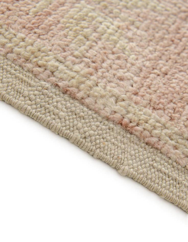 Detail image of  2' 10 x 8' 5  Hand Knotted Oushak Wool Runner Rug