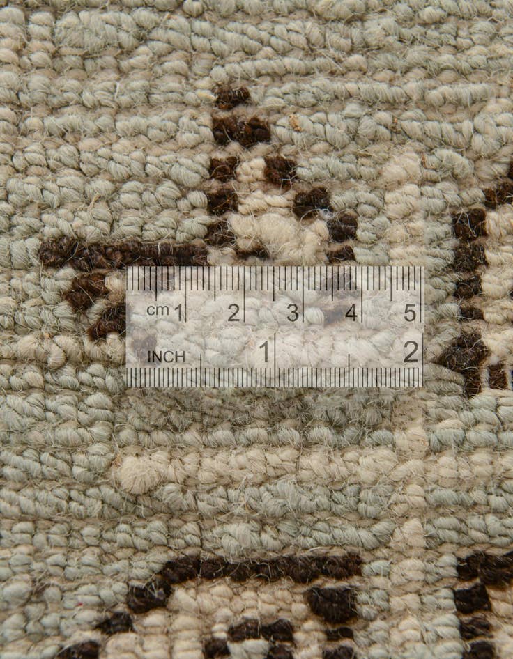 Detail image of  2' 9 x 9' 2  Hand Knotted Oushak Wool Runner Rug