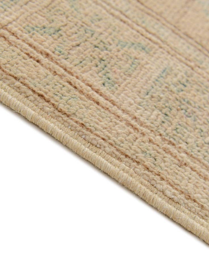 Detail image of  2' 6 x 9' 4  Hand Knotted Oushak Wool Runner Rug