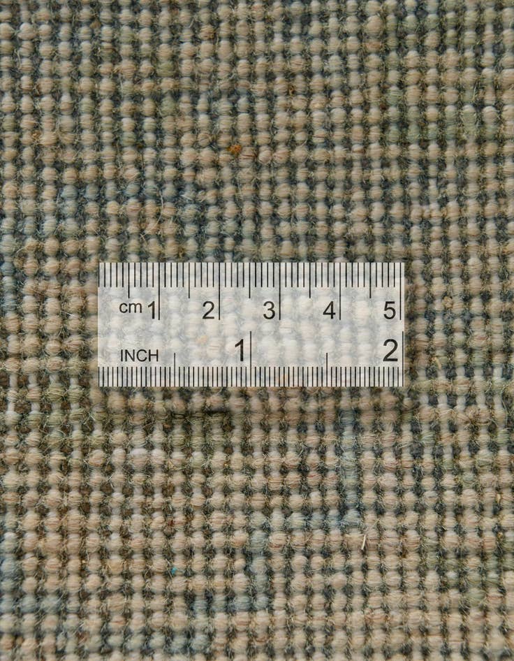 Detail image of  1' 11 x 5' 11  Hand Knotted Oushak Wool Runner Rug