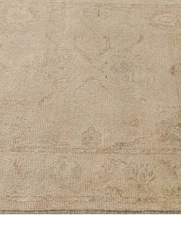 Detail image of  2' 9 x 12' 11  Hand Knotted Oushak Wool Runner Rug