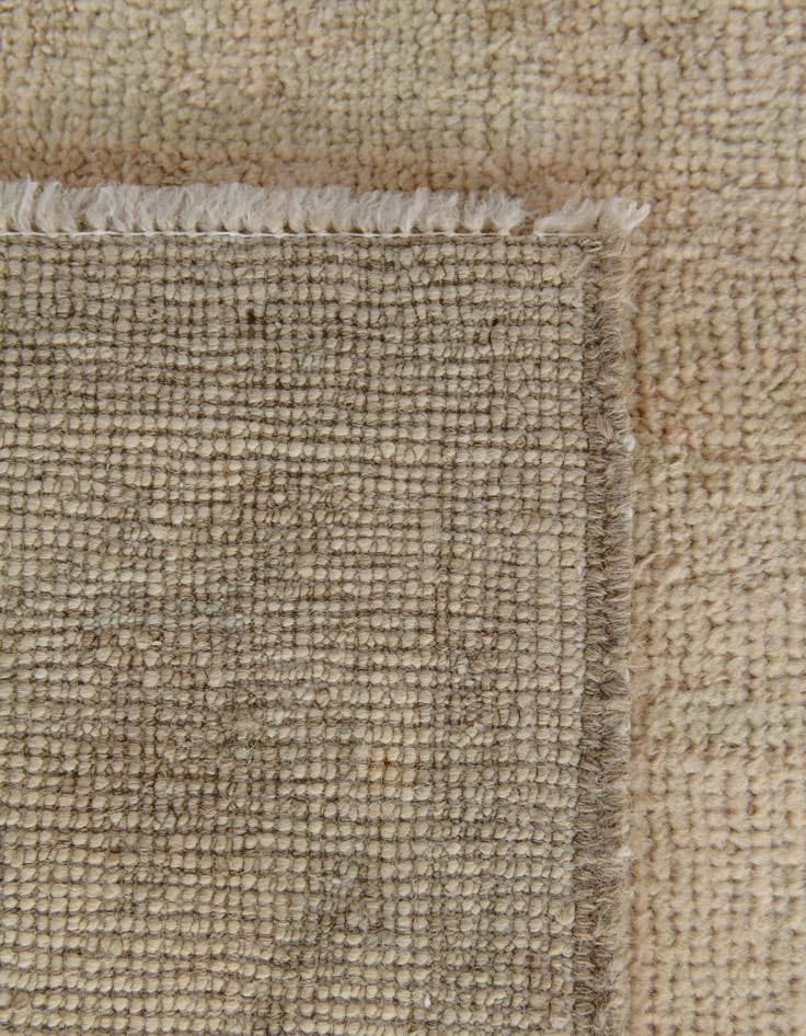 Detail image of  2' 9 x 12' 11  Hand Knotted Oushak Wool Runner Rug