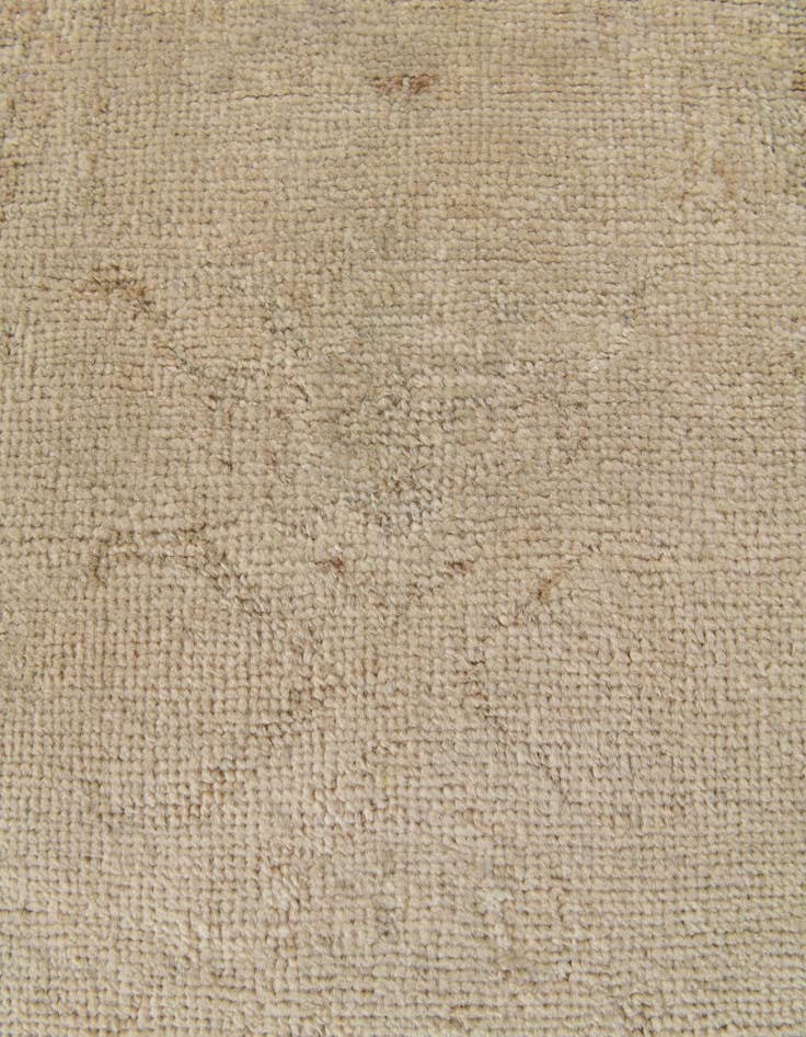 Detail image of  2' 9 x 12' 11  Hand Knotted Oushak Wool Runner Rug