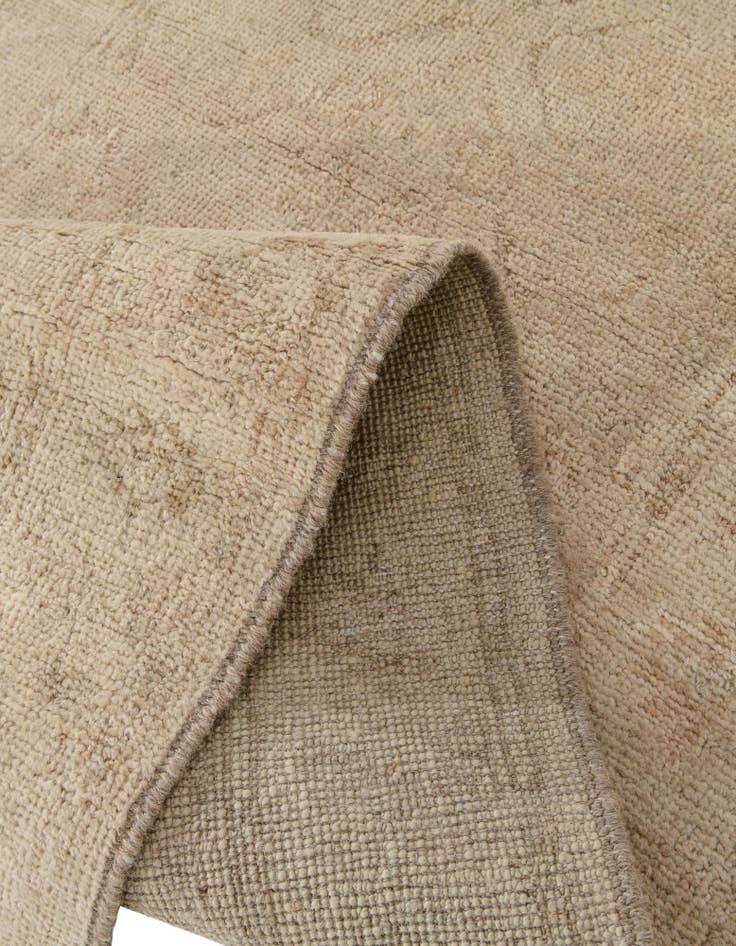 Detail image of  2' 9 x 12' 11  Hand Knotted Oushak Wool Runner Rug